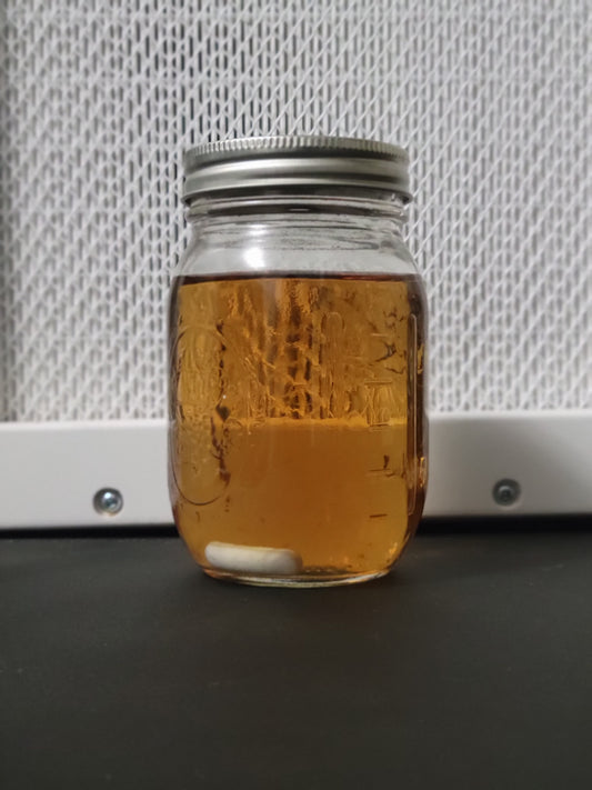 Sterile Liquid Culture Pint Jar w/ Magnetic Stir Bar